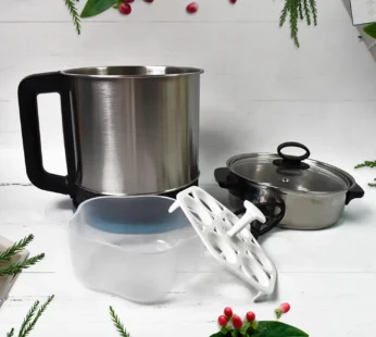 Stainless Steel Soup Pot & Multi Cooker Kettle 2.5L, 800W