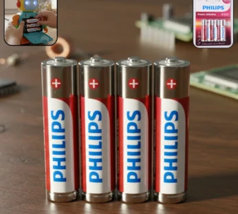 AA Alkaline Batteries – 4 Pack Long Lasting Power Cells