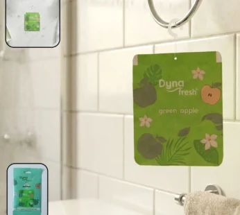 Green Apple Hanging Air Freshener Gel – Long Lasting Fruity Fragrance