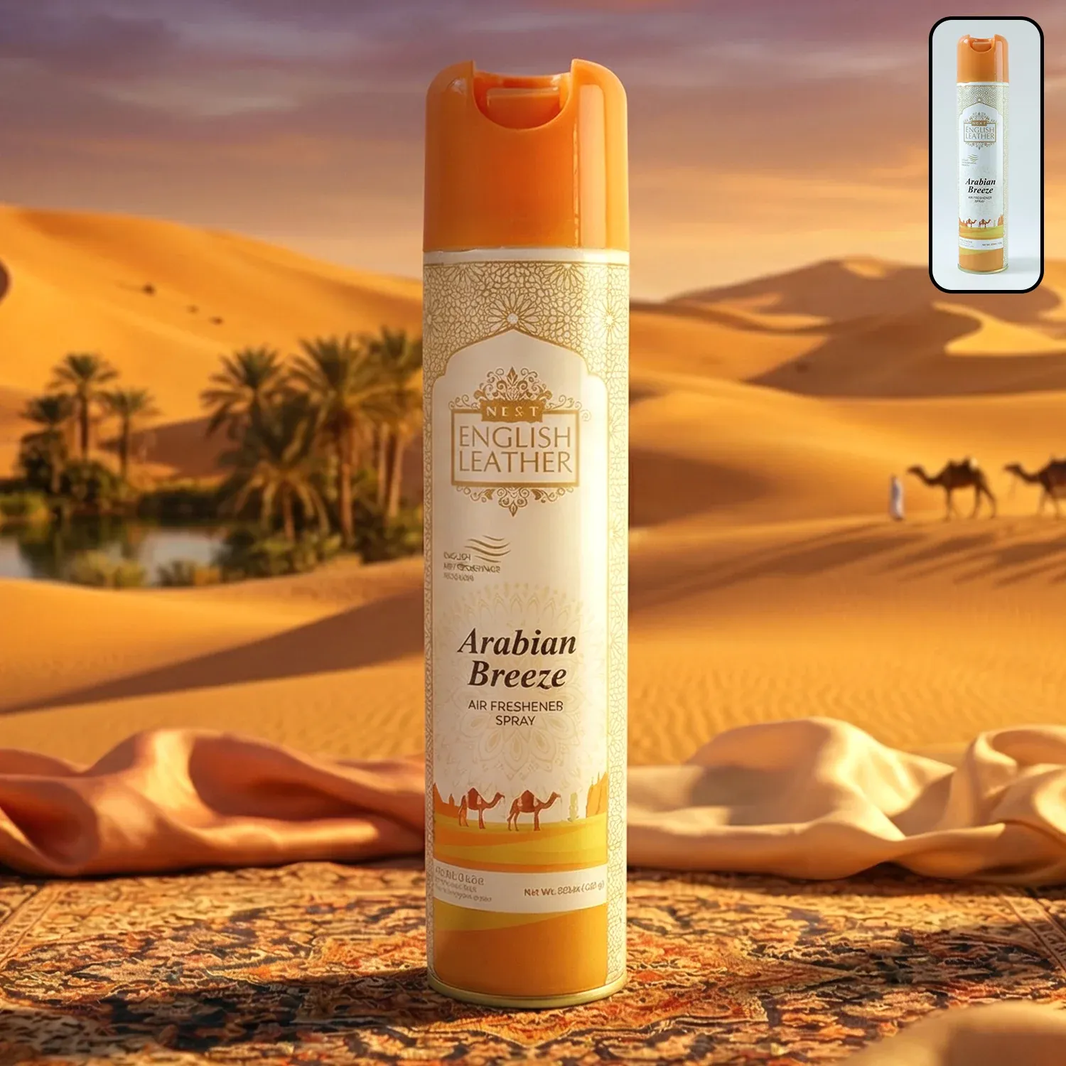 Premium Next Premium English Leather Arabian Breeze Air Freshener Spray 220 ML - Buy Online at Alikart