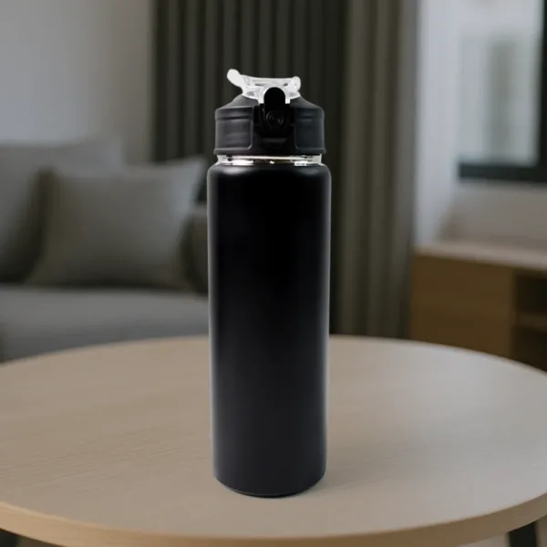 Stainless Steel Sports Water Bottle – Leak-Proof 500 ML Flask