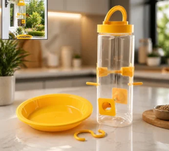 Hanging Bird Feeder with Multi Feeding Ports for Garden & Balcony
