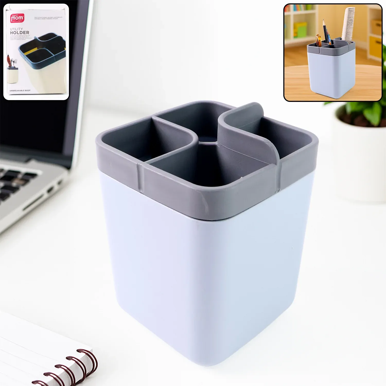 Premium Multi-Compartment Desk Organizer – Durable & Space-Saving Holder - Buy Online at Alikart