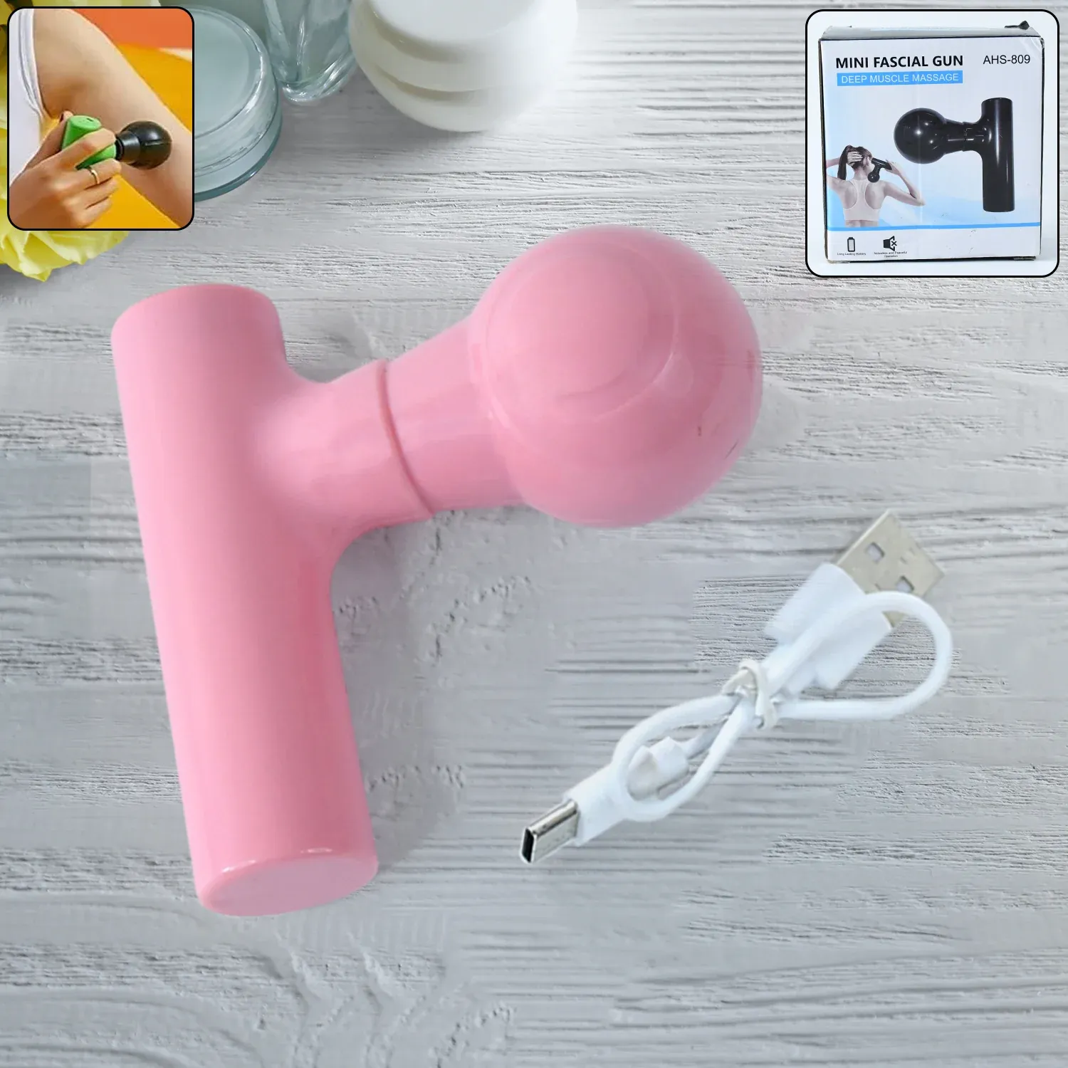 Premium Body Massager – Mini Cordless for Full Body Pain Relief | VelvaBloom - Buy Online at Alikart