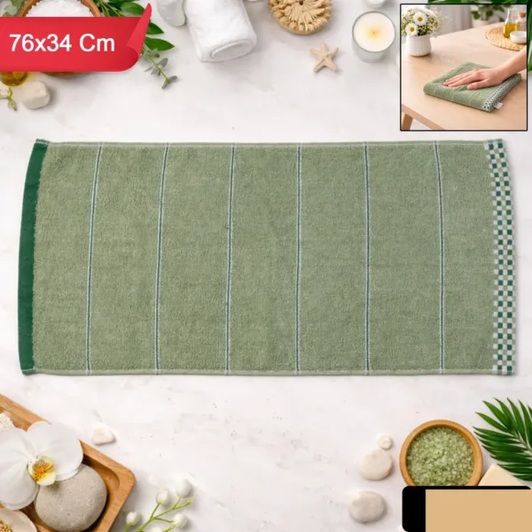 Cotton Bath Towel – Soft, Absorbent & Quick Dry for Daily Use