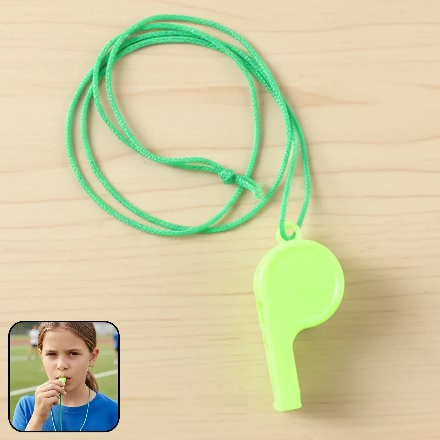 Premium Plastic Sports Whistle – Loud and Durable Safety Signal - Buy Online at Alikart