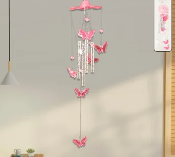 Butterfly Bell Wind Chimes – Vibrant Garden & Outdoor Decor