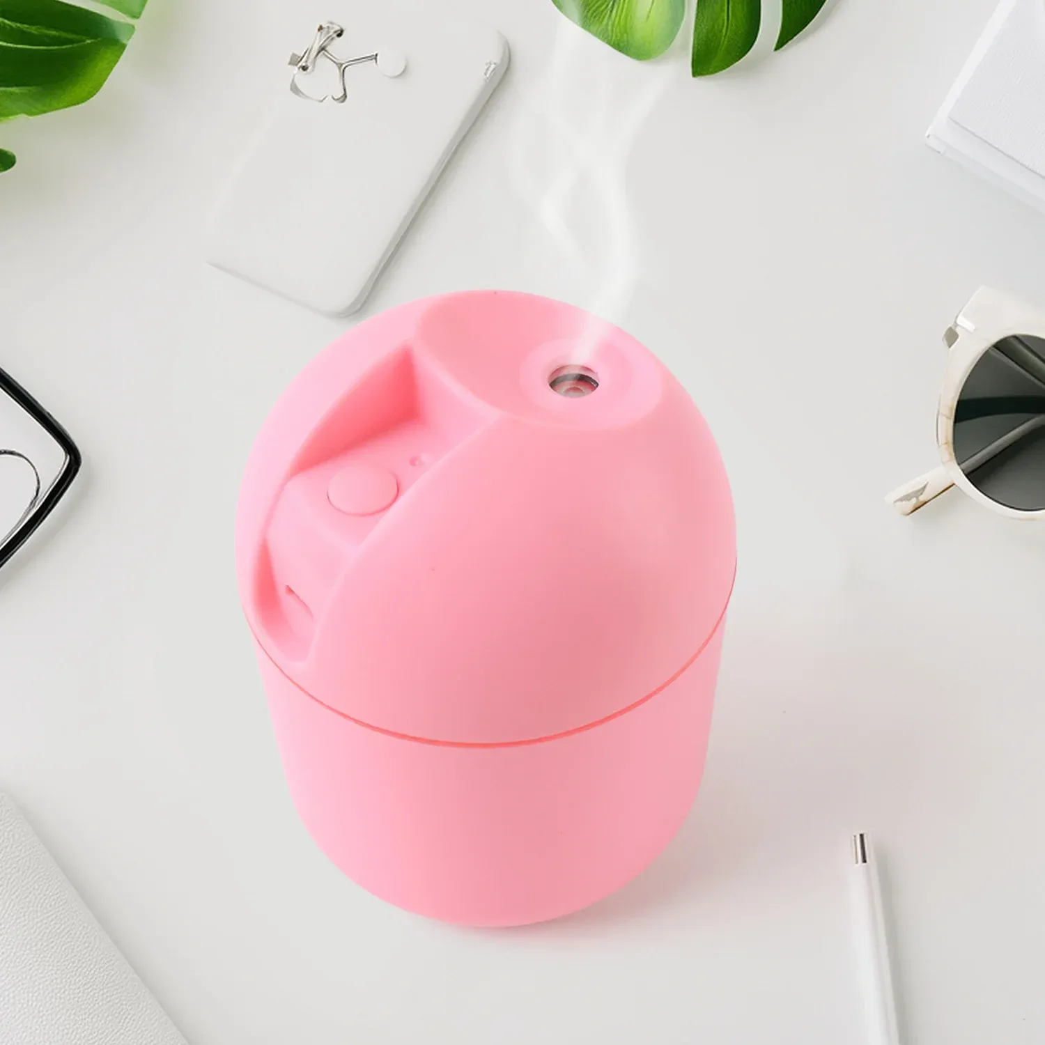 Premium USB Mini Air Humidifier – Portable 250ml Quiet Cool Mist with LED - Buy Online at Alikart