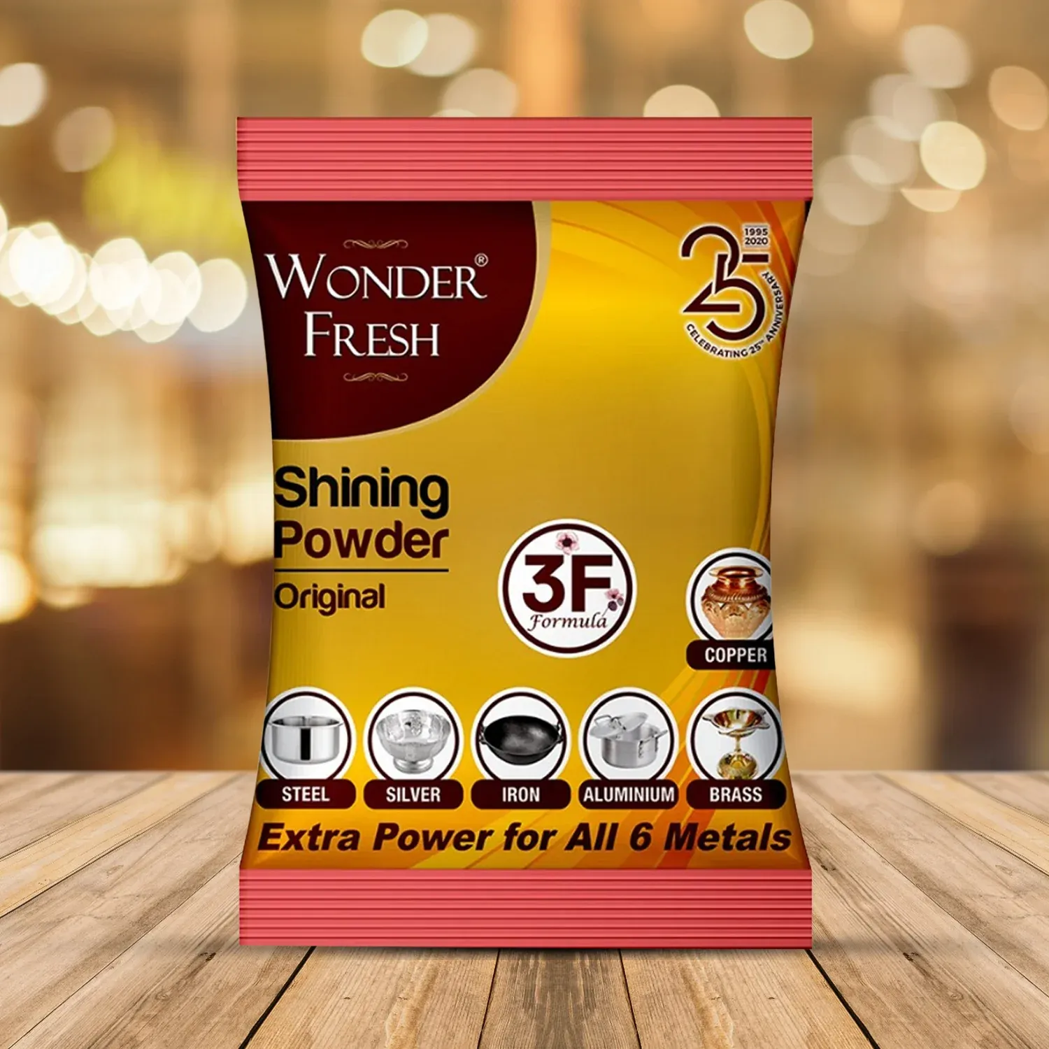 Premium Shining Powder 200 GM - Cleans & Polishes Copper, Brass, Silver & More - Buy Online at Alikart