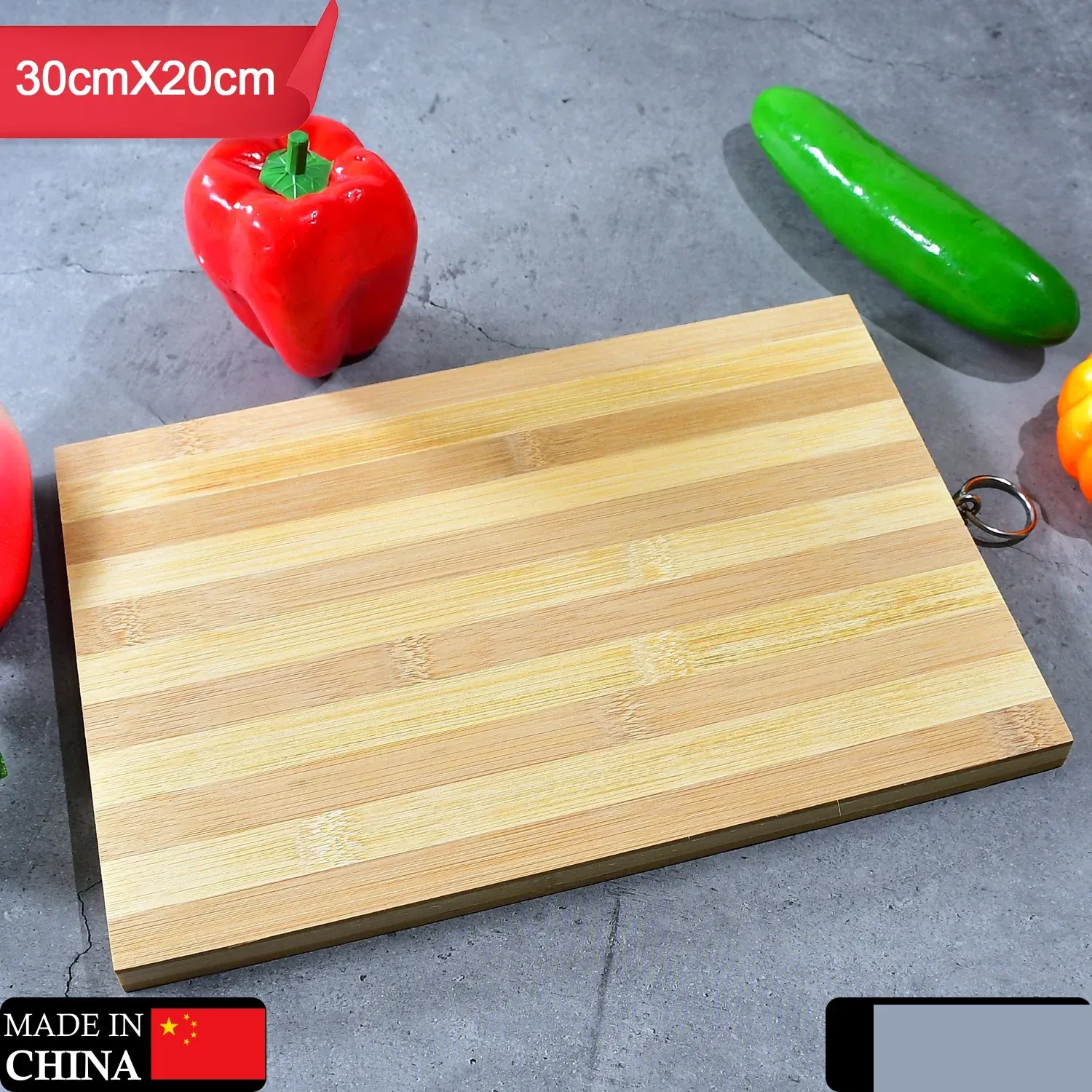 Premium Natural Wood Cutting Board – BPA-Free & Durable | Cisora - Buy Online at Alikart