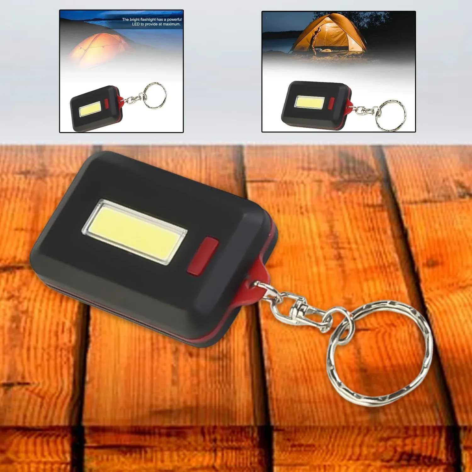 Premium LED Keychain Light – Compact 3-Mode Mini Flashlight - Buy Online at Alikart