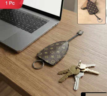 Premium Designer-Style Keyholder with Secure Ring & Strap