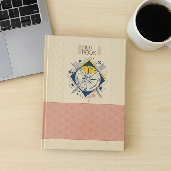 Hardbound Diary & Notebook – 100 Pages, 240x180mm