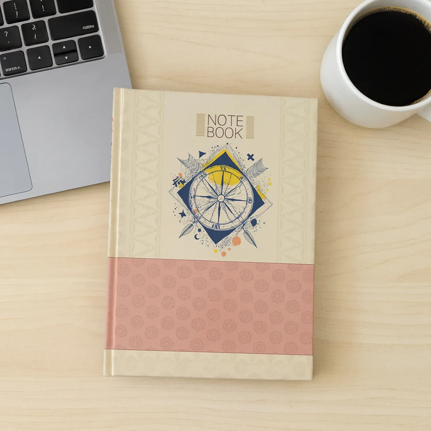Premium Hardbound Diary & Notebook – 100 Pages, 240x180mm - Buy Online at Alikart