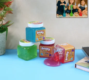 Khyati Frisky Glitter Slime – Sparkling Stretchable Fun in Jar