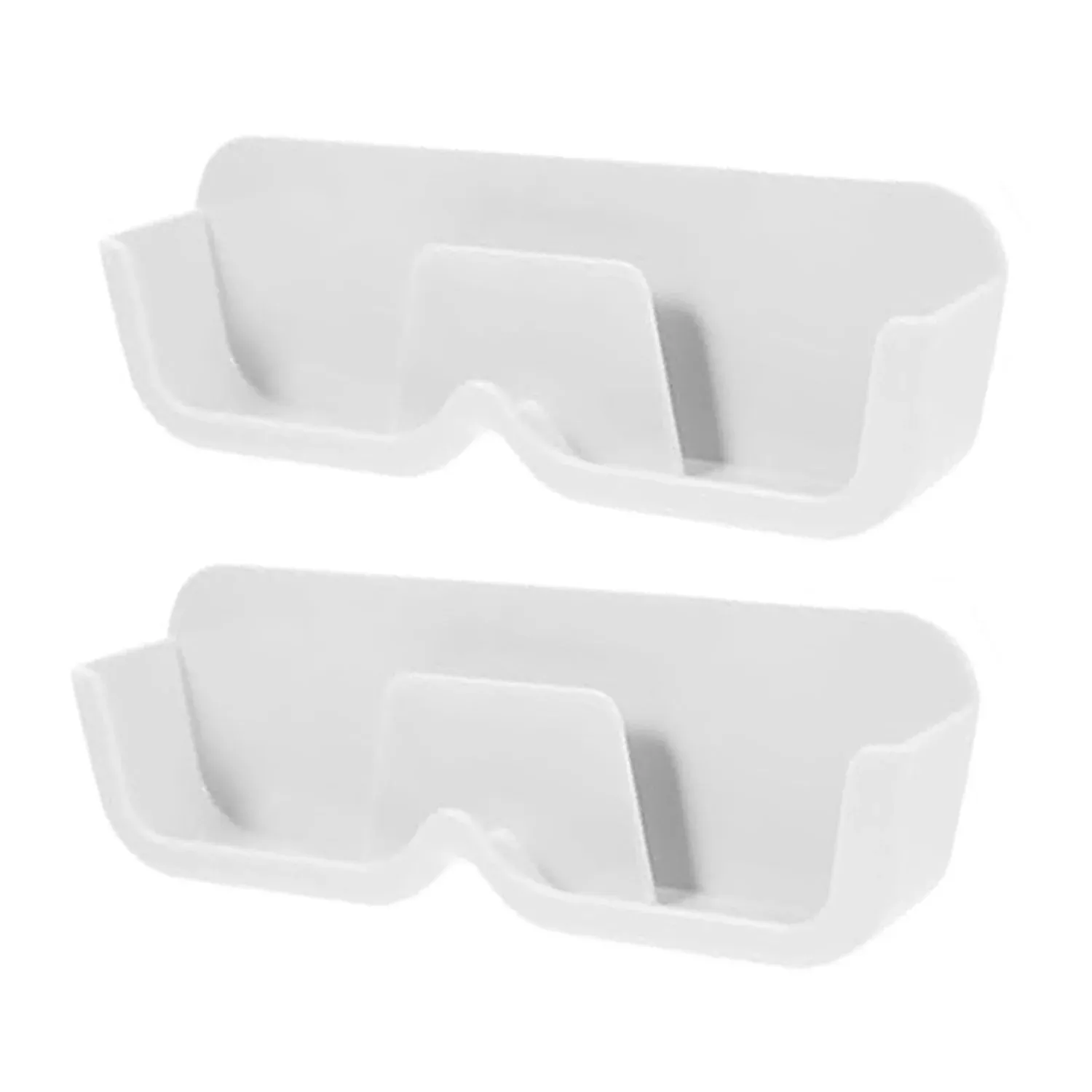 Sunglass Wall Organizer 2 Pc Set with Adhesive Stickers - Space Saving - Detailed Feature View 3