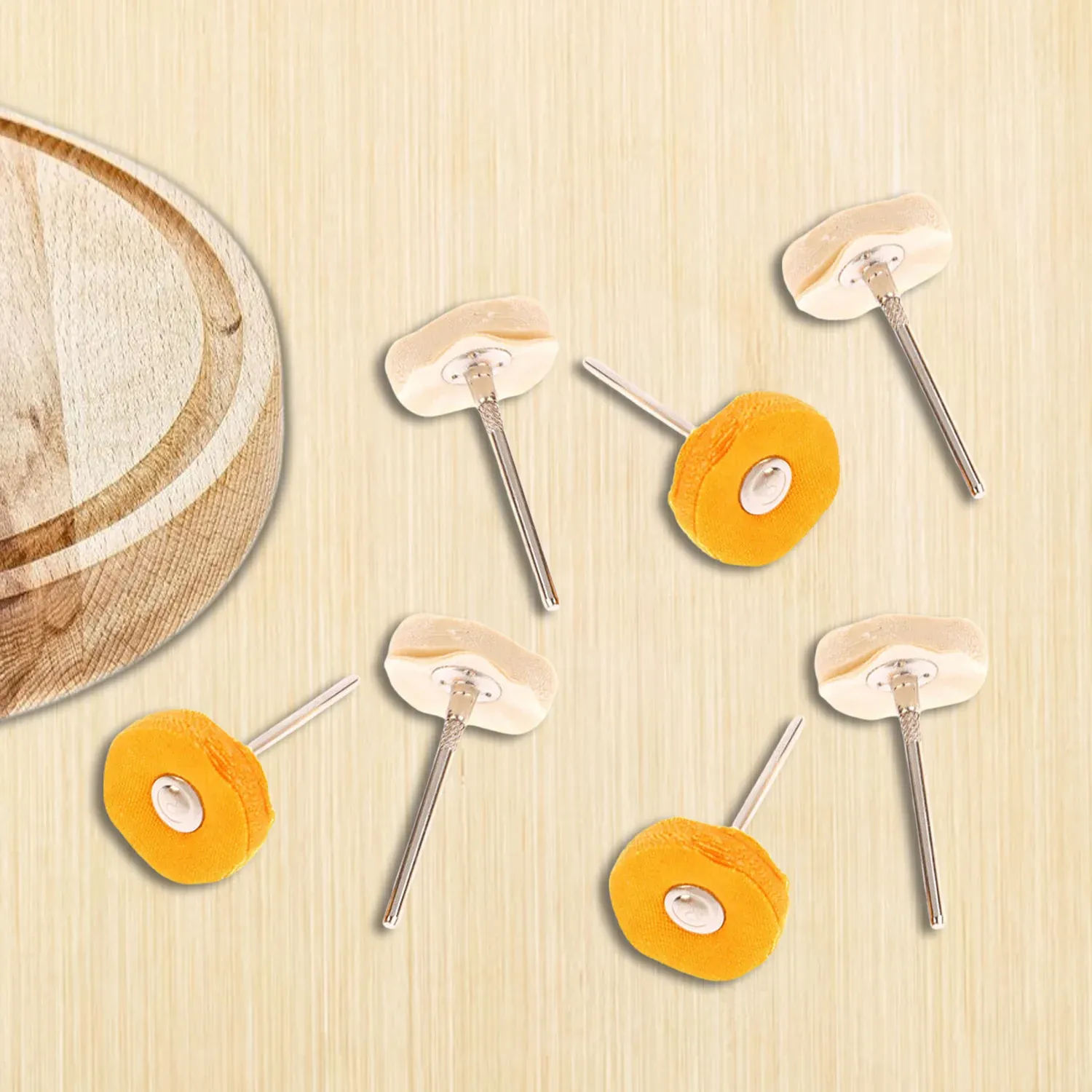 Premium Polishing Buffing Wheel Set – 7-Pc for Metal & Jewelry | Wagtail - Buy Online at Alikart
