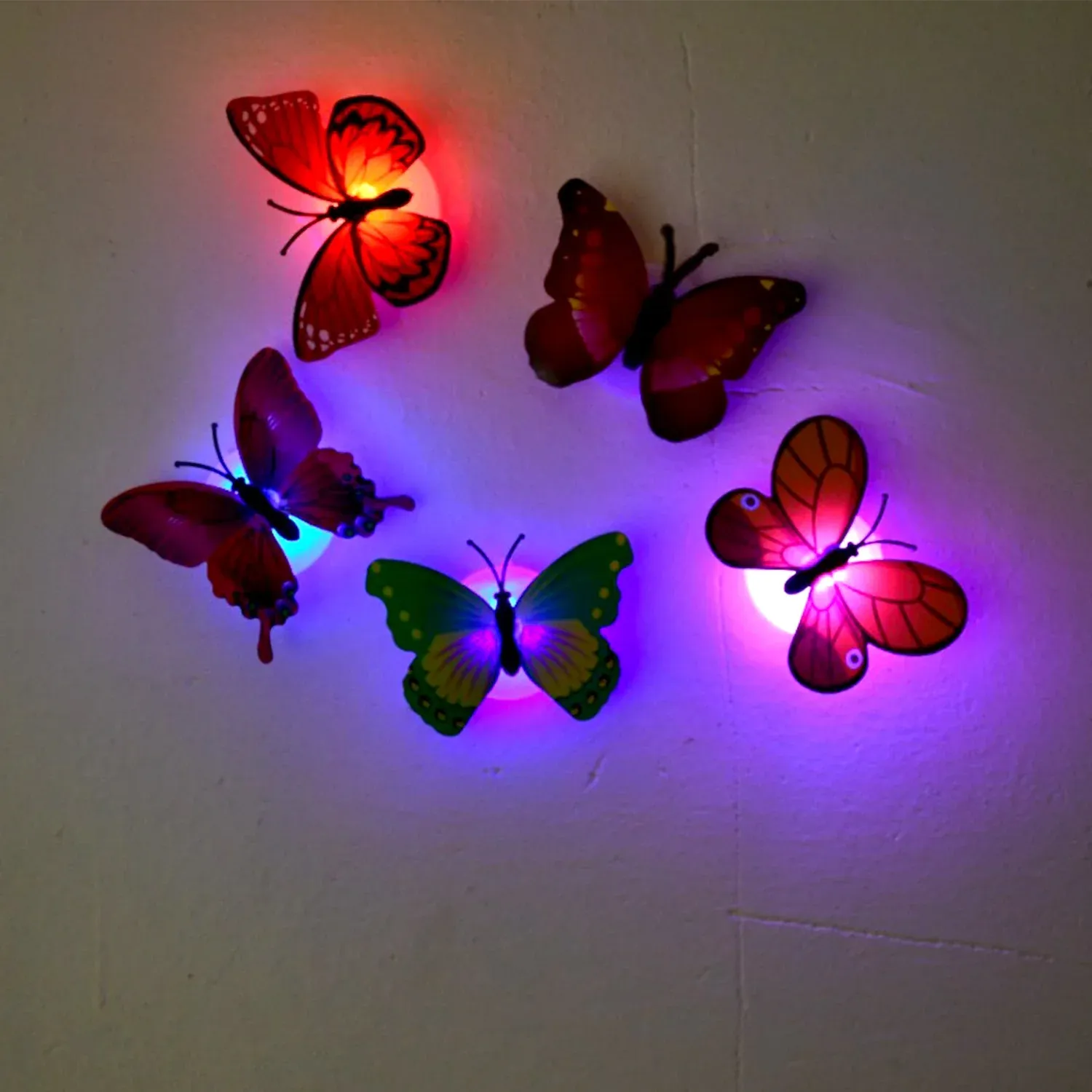 Premium Butterfly 3D Illusion LED Night Lamp – Pack of 50 - Buy Online at Alikart