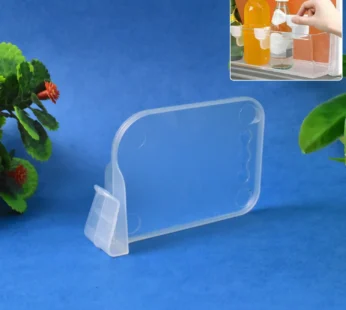 Adjustable Plastic Storage Basket Organizer for Fridge – 1 Pc