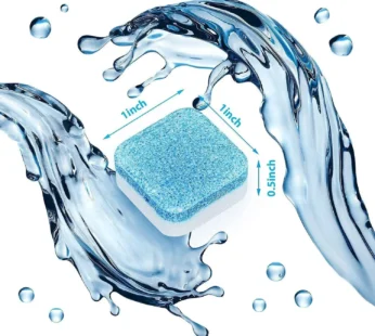 Washing Machine Cleaner Tablets – 12 Lavender-Scented Effervescent Stain Removers