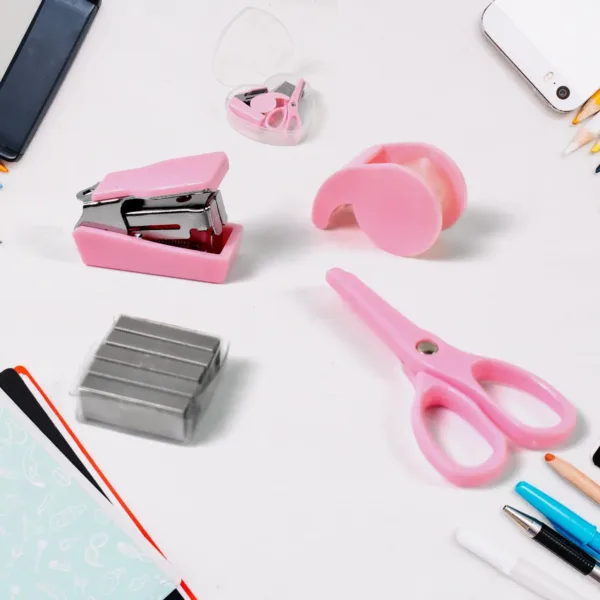 Mini Office Stationery Set – Compact Desk Essentials | VoltDesk
