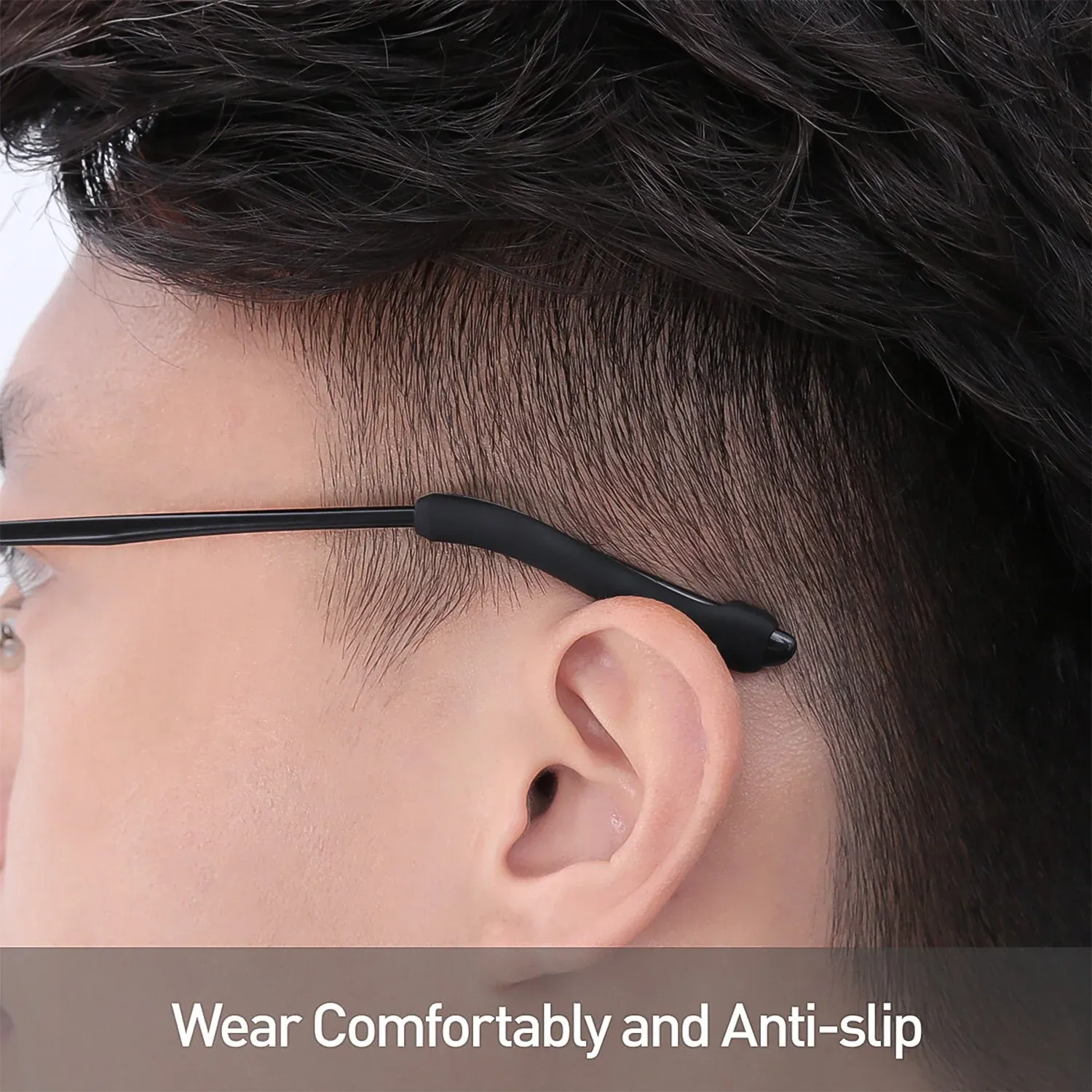 Premium Anti-Slip Silicone Eyeglass Ear Grips – Comfortable Secure Fit - Buy Online at Alikart