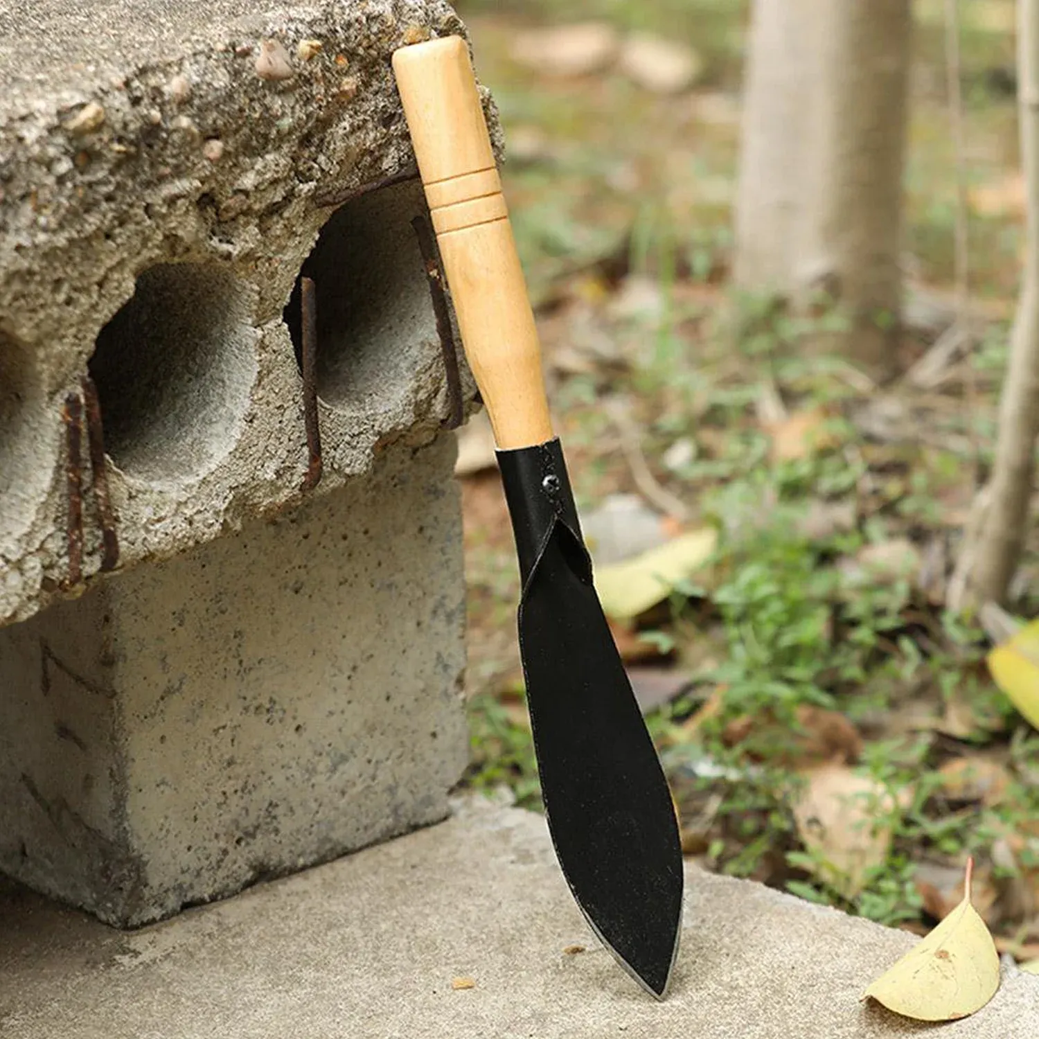 Premium Gardening Trowel – Heavy Duty with Ergonomic Wooden Handle - Buy Online at Alikart