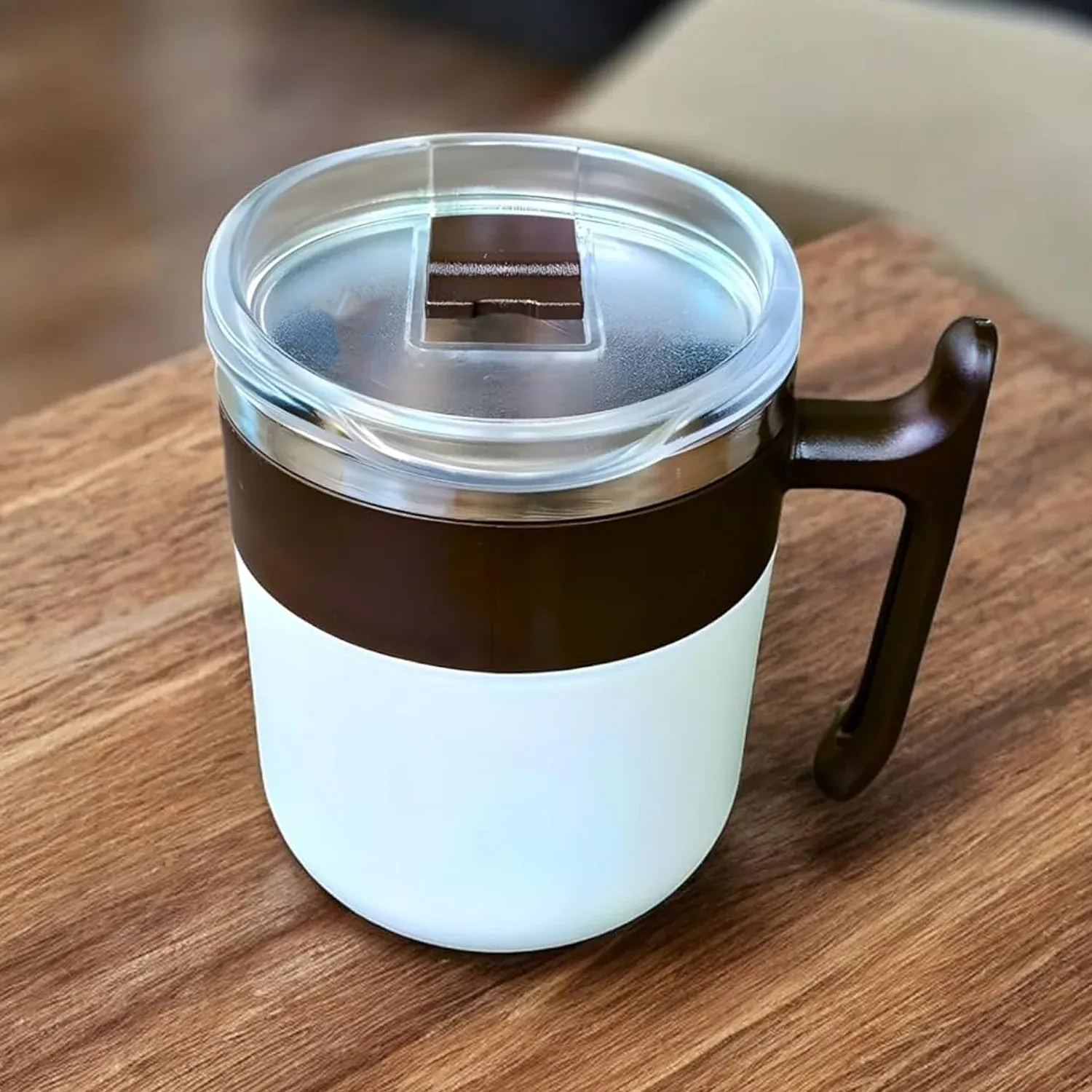 Insulated Mug – 350ml Stainless Steel, Spill-Resistant - Detailed Feature View 5