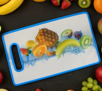 Large Rectangular Fruit Print Cutting Board (36x22cm / 1 Pc)