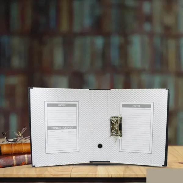 Button Clip Box File Paper Holder Organizer (35×28 Cm / 1 Pc / MOQ :- 4 pc
