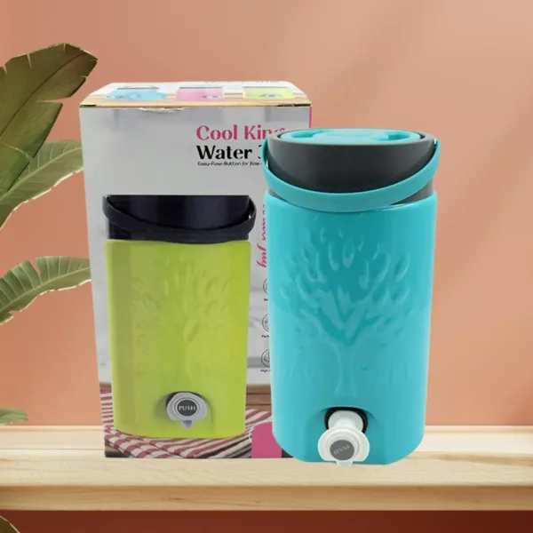 Insulated 2000ml Water Jug with Tap & Sturdy Handle