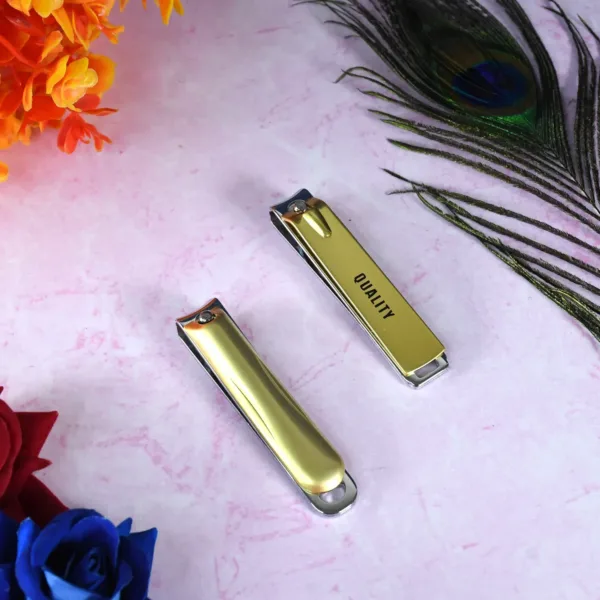 Folding Nail Clippers – Stainless Steel Portable with File | AuriGlam