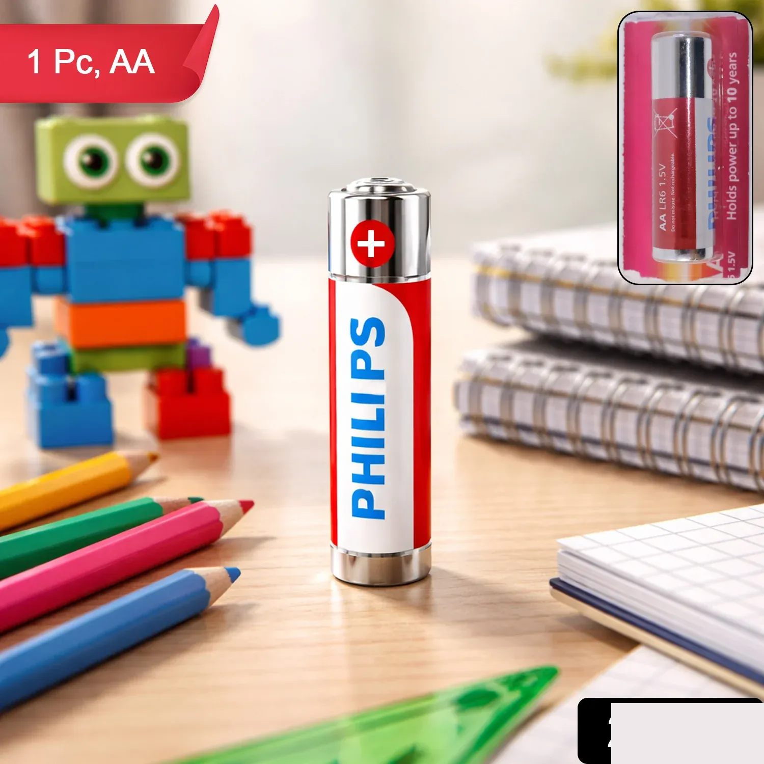 AA Ultra Alkaline Battery (1 Pc) - Detailed Feature View 1