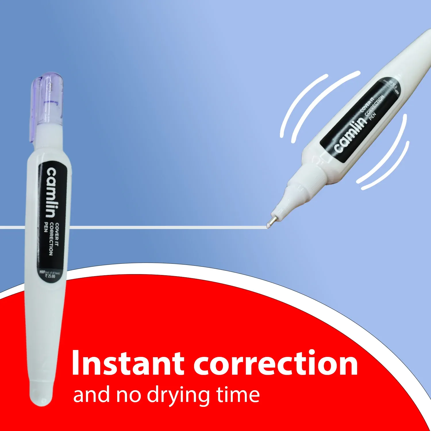 Correction Pen – Quick-Dry Precise Coverage - Detailed Feature View 1
