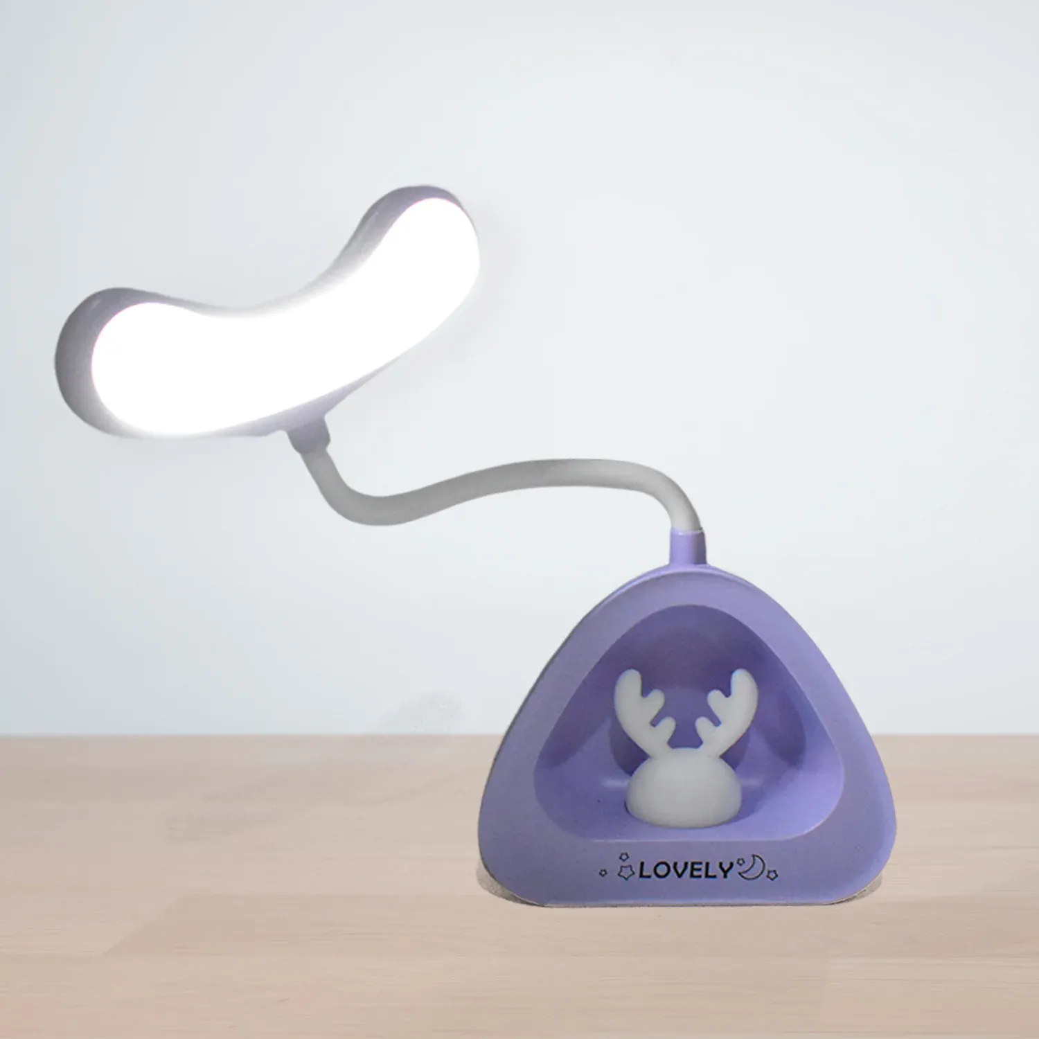 LED Desk Light – Eye-Caring USB Rechargeable Lamp | Voltronic - Detailed Feature View 3