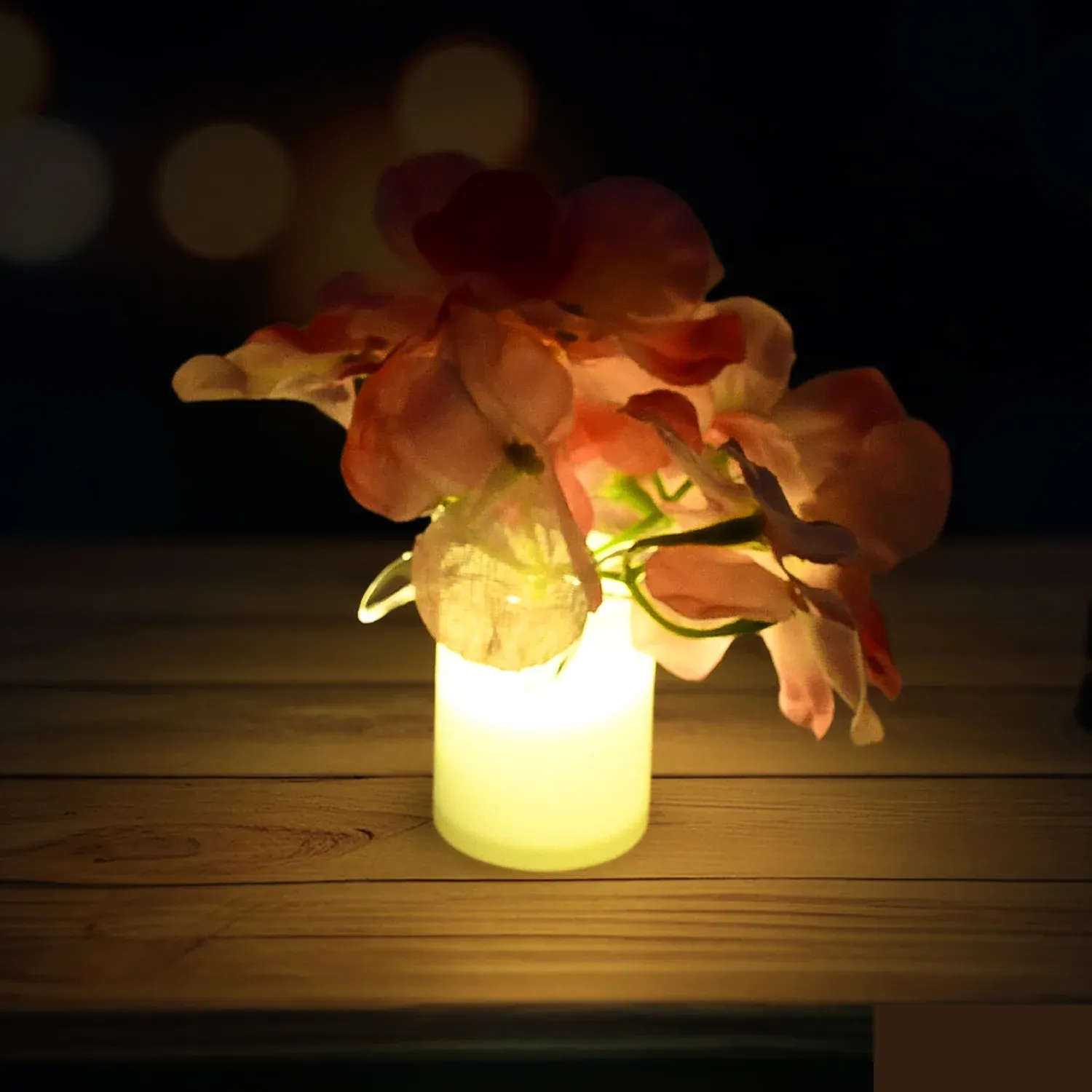LED Mood Lights – Aesthetic Bedroom Decor Set (4 Pcs) | Velvet Wheels - Detailed Feature View 2