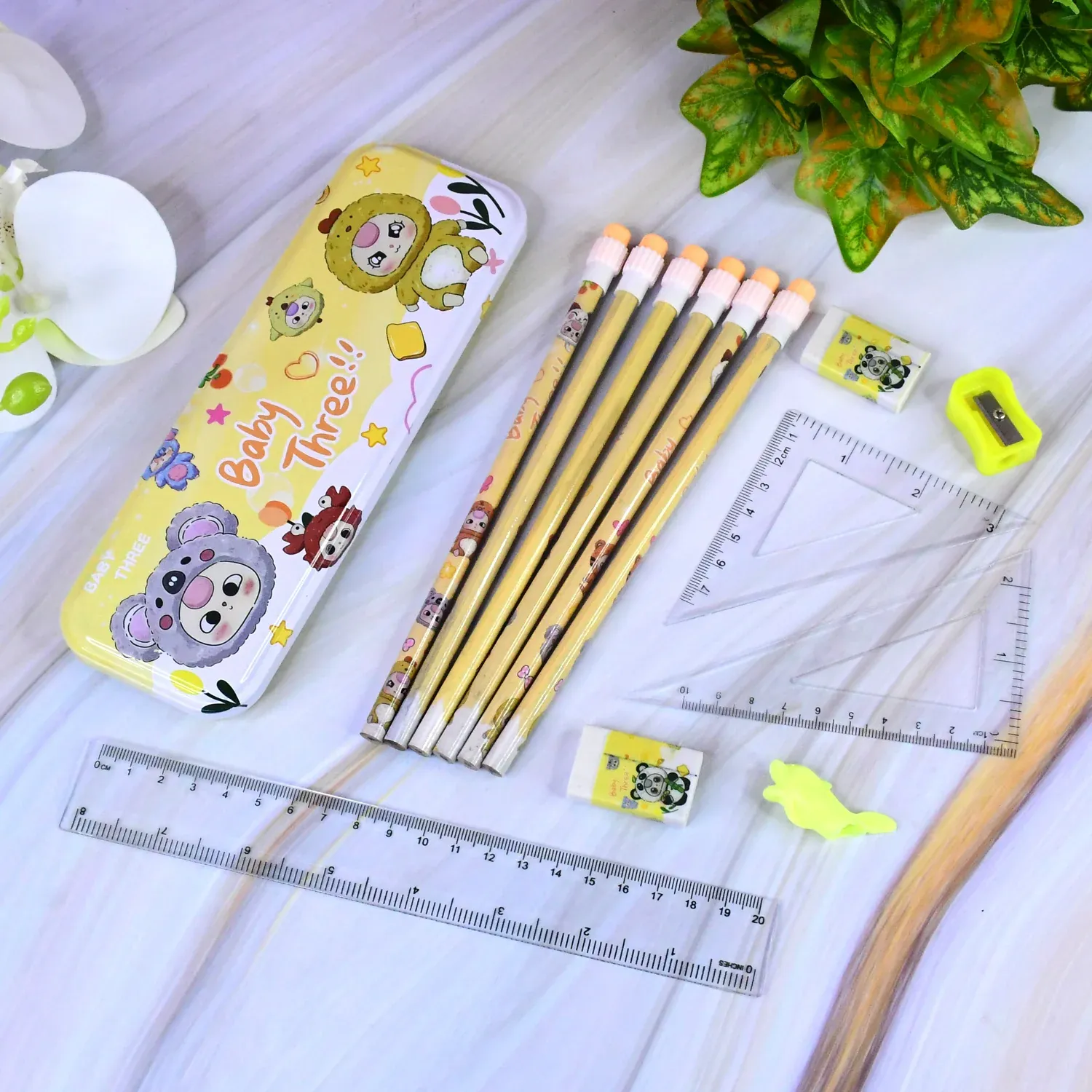 Premium Geometry Box Set – Complete Stationery Kit with Metal Pencil Box - Buy Online at Alikart