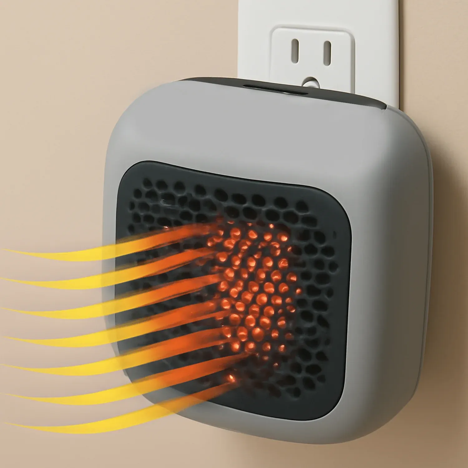 600W Wall-Mounted Room Heater – Fast Heating & Space Saving - Detailed Feature View 8