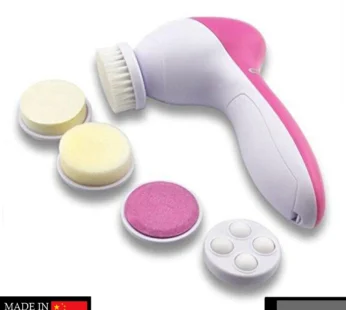 Facial Massager – 5-in-1 Body Cleanser & Exfoliator | VelvaBloom