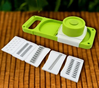 Foldable Vegetable Slicer – 5-in-1 Multi-Blade | CookAura