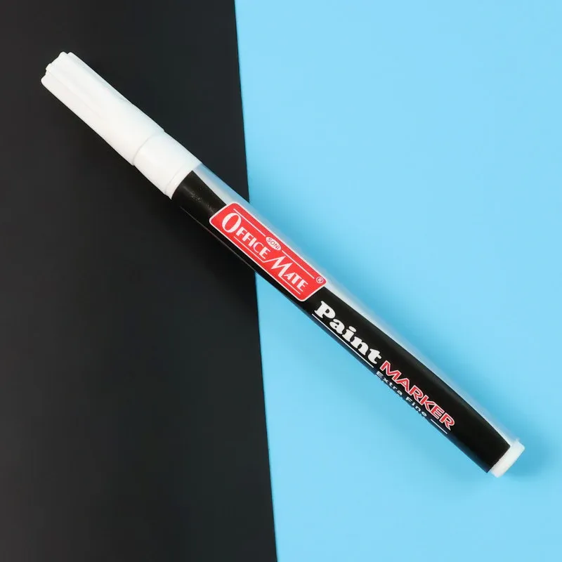 White Paint Marker Pen – Extra Fine Tip for Precise Permanent Marks - Detailed Feature View 2