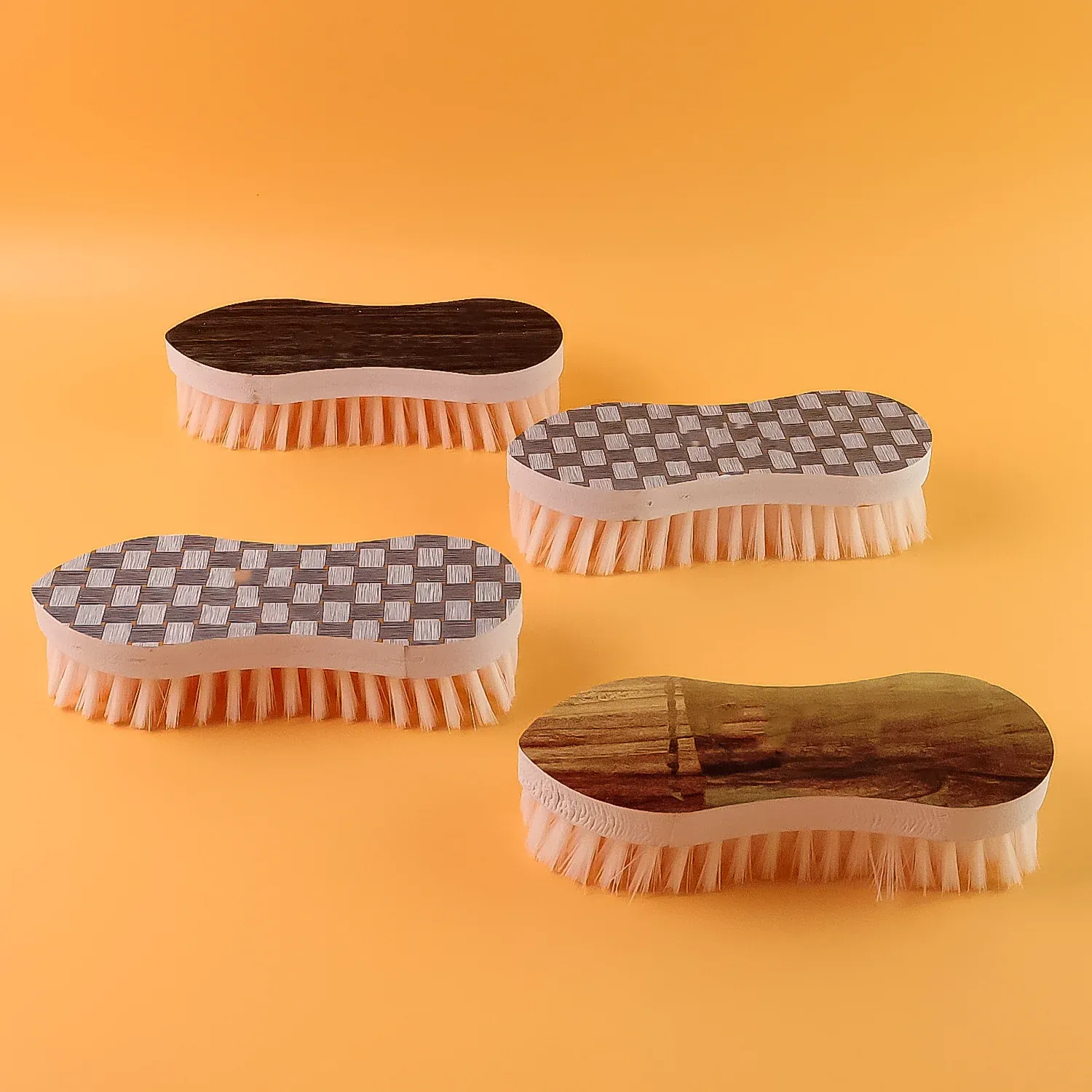 Laundry Brush Set – Ergonomic Curved Design with Strong Nylon Bristles - Detailed Feature View 3
