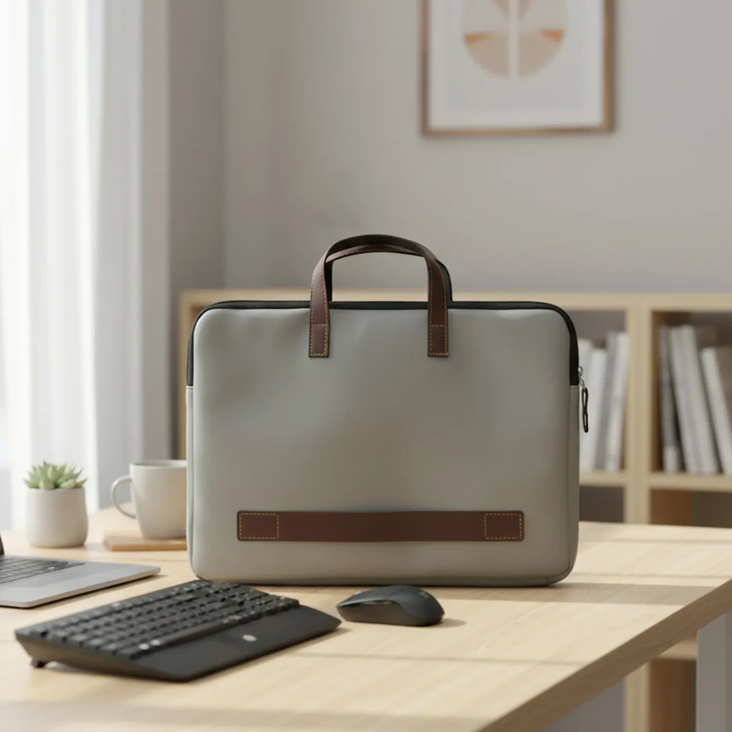Professional Business Carry Bag (1 Pc, 37x28 Cm) - Detailed Feature View 6