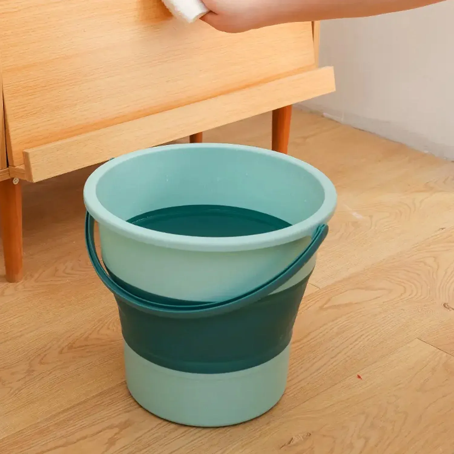Premium Foldable Water Bucket – High Capacity, Leakproof | Papezo - Buy Online at Alikart