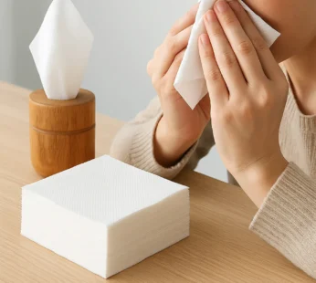 Soft Facial Tissue Paper Napkins – 50 Pcs Set for Home & Travel