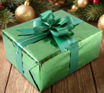 Metallic Gift Wrapping Paper Sheets – 45 Tear-Resistant Large Sheets