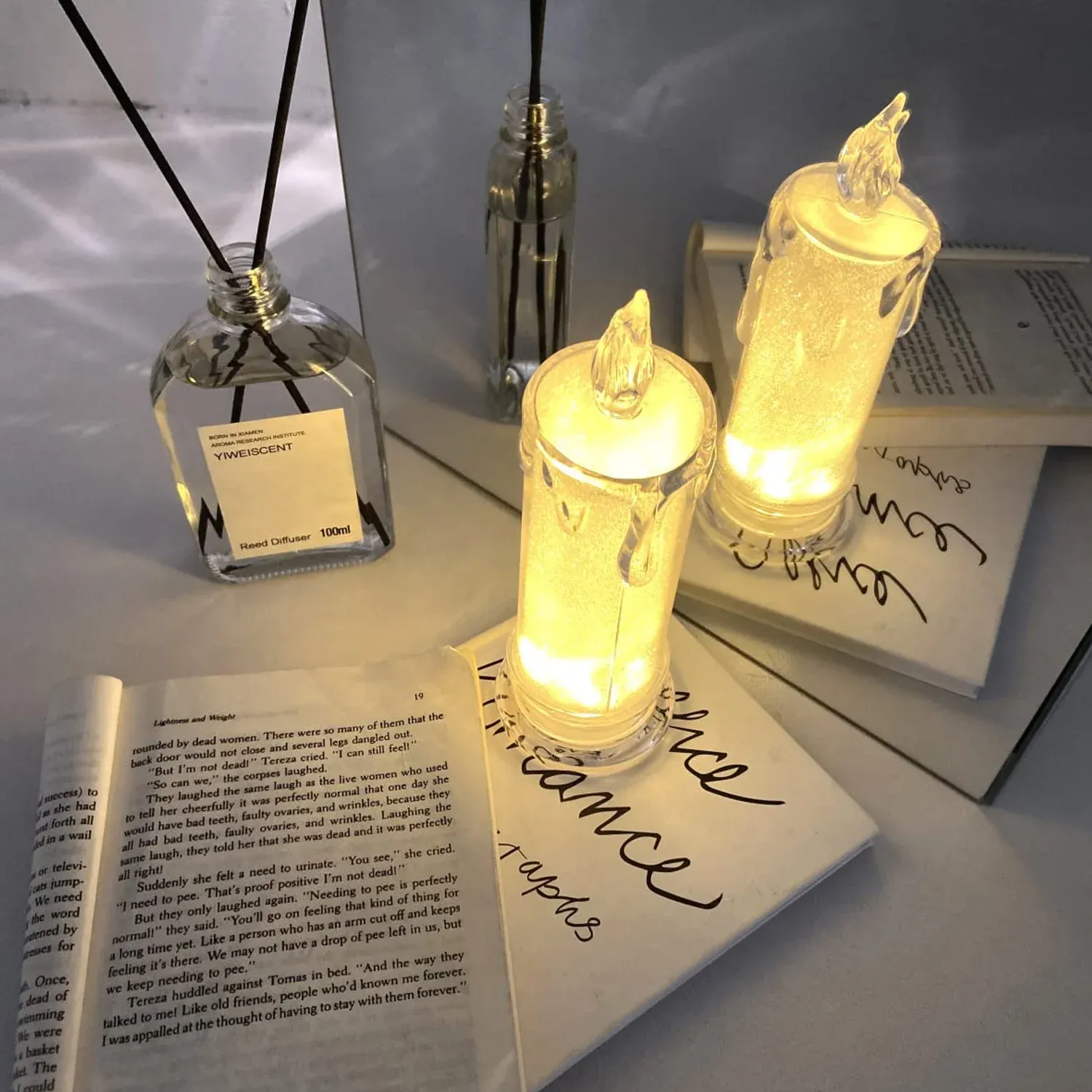 LED Tea Light Candle – Flameless & Smokeless for Festivals & Decor - Detailed Feature View 2
