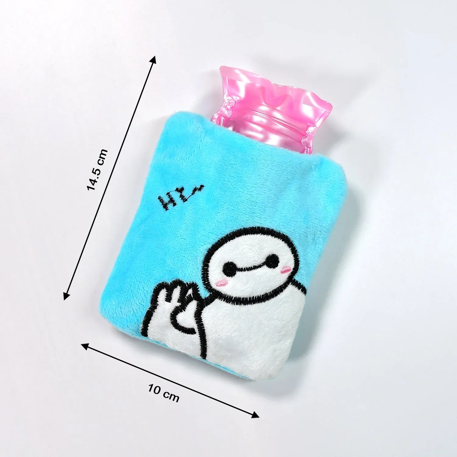 Hot Water Bag – Small Baymax Cover for Pain Relief | Velvet Wellness - Detailed Feature View 7
