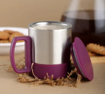 Insulated Steel Coffee Mug – Spill-Proof, Hot & Cold Drink | Mug Wala