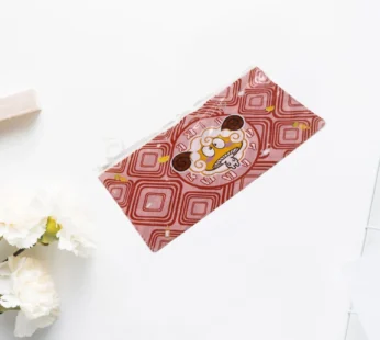 20 Pc Red Printed Pouch For Carrying Stationary Stuffs And All By The Students.